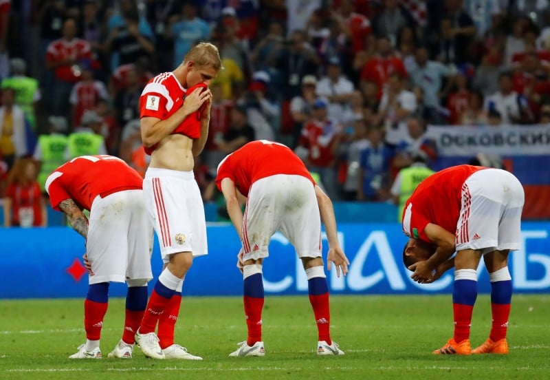 Mondial: vladimir poutine fier de l'equipe russe