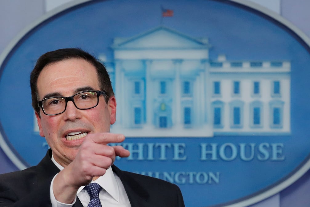 Trump, mnuchin tentent de rassurer sur le dossier usa-chine