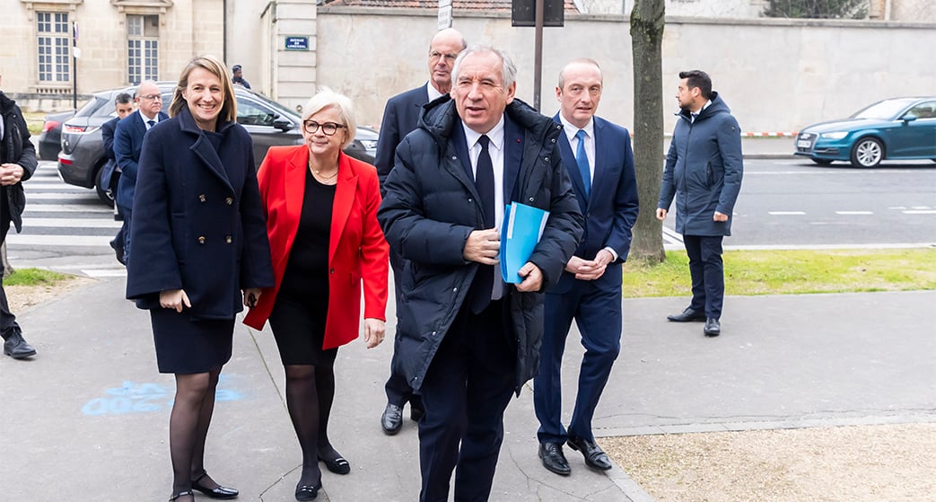 François Bayrou a rencontré, vendredi 17 janvier 2025, les syndicats au ministère du Travail.