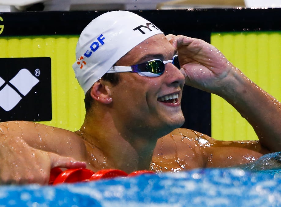 Manaudou meilleur temps sur 50 m papillon