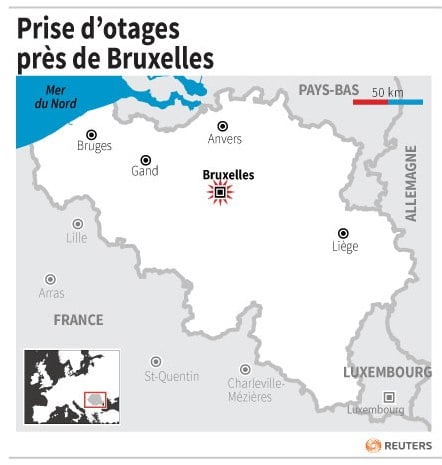 Prise d’otages pres de bruxelles