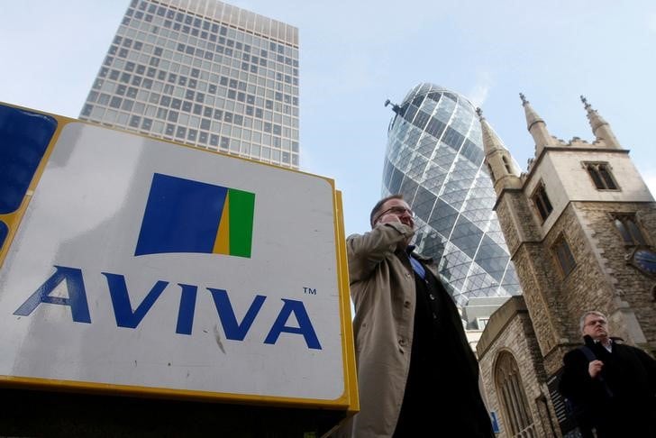 Aviva: leger recul du benefice d'exploitation au premier semestre