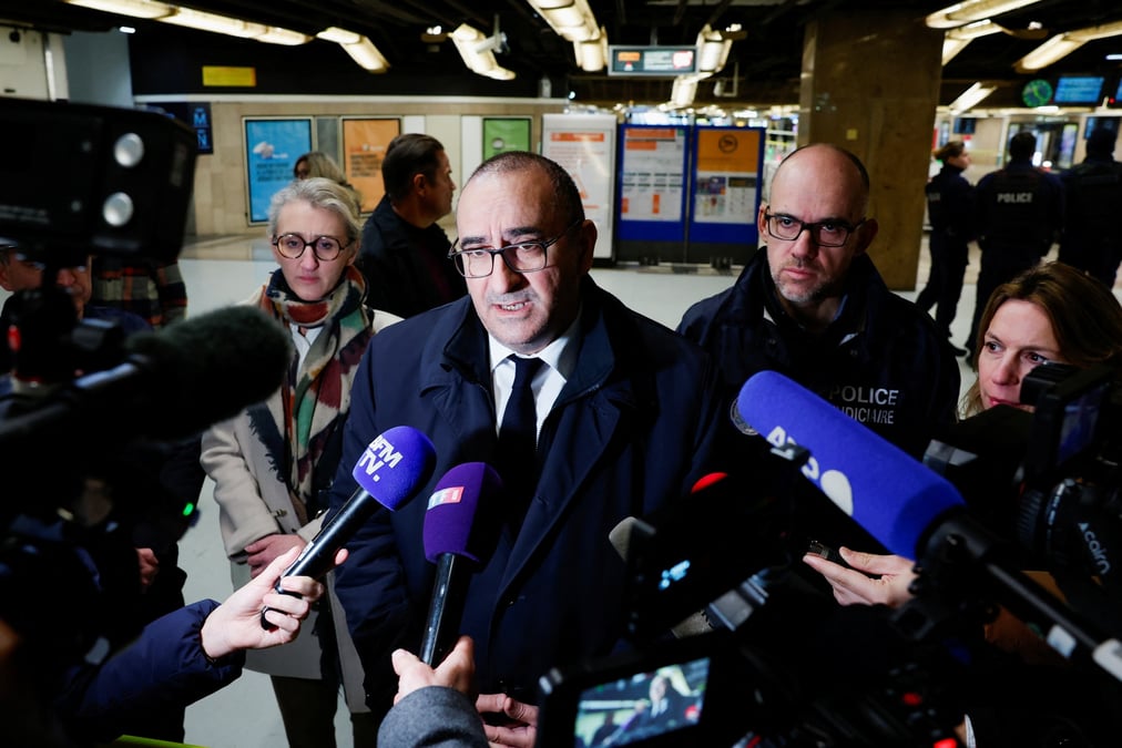 Le prefet de police de paris, laurent nunez