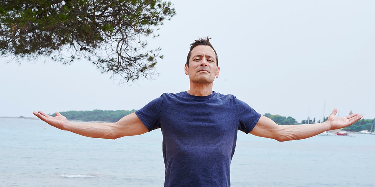 Jean-Baptiste Andrea sur l’île Sainte-Marguerite, le 19 juin.