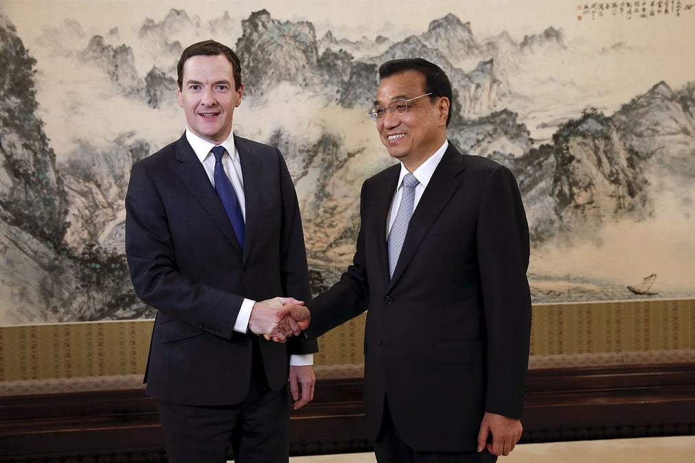 Pekin et londres veulent renforcer leur cooperation economique