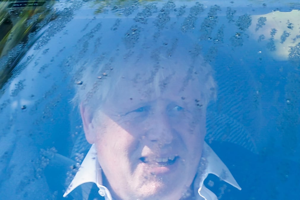L'ancien premier ministre britannique boris johnson
