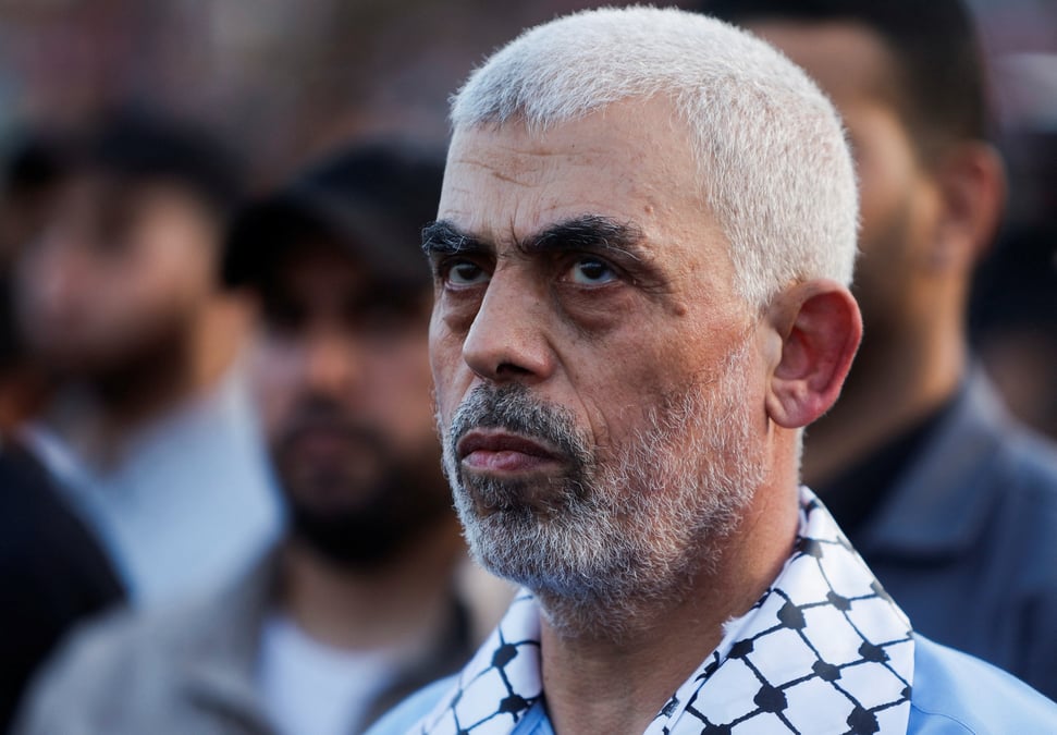Le nouveau chef du hamas, yahya sinouar