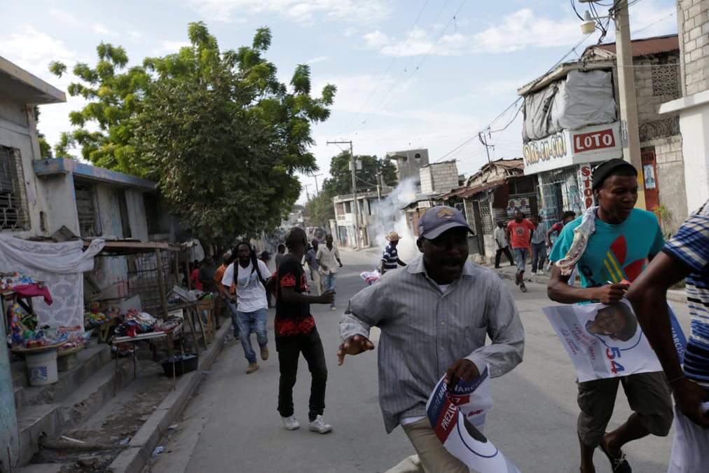 Deuxieme journee de tensions a haiti