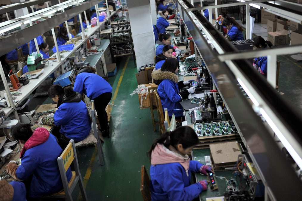Nouvelle contraction de l'activite dans le secteur manufacturier en janvier en chine