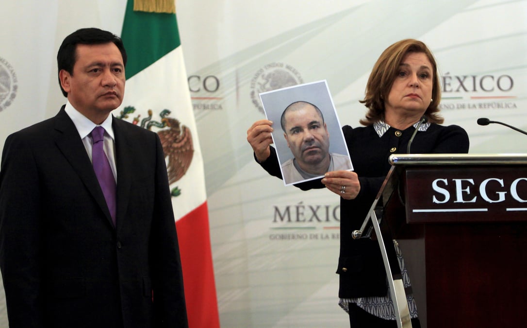 Une prime offerte pour la capture du baron de la drogue el chapo 