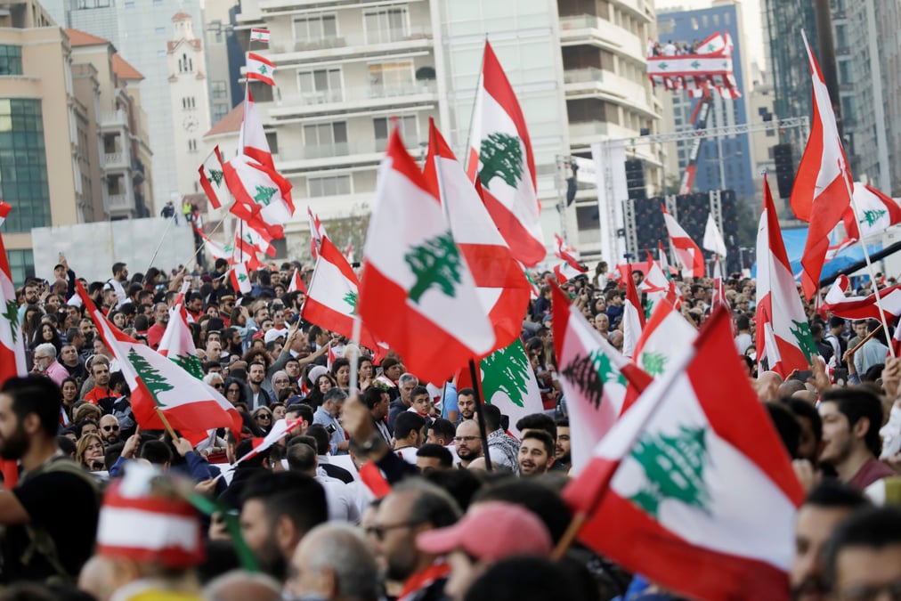 Liban: nouvelle vague de manifestations pour la fete nationale