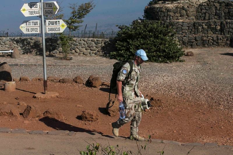 Evacuation des casques bleus philippins sur le Golan