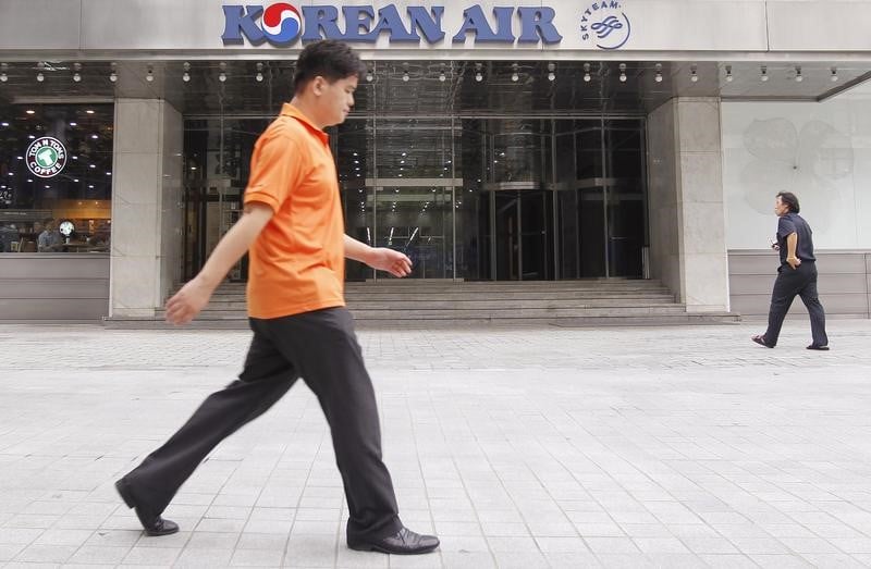Perquisition au siege de korean air