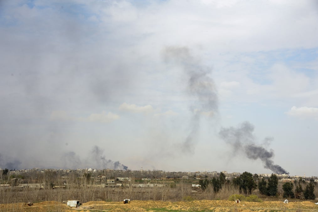 Violents combats dans la ghouta orientale