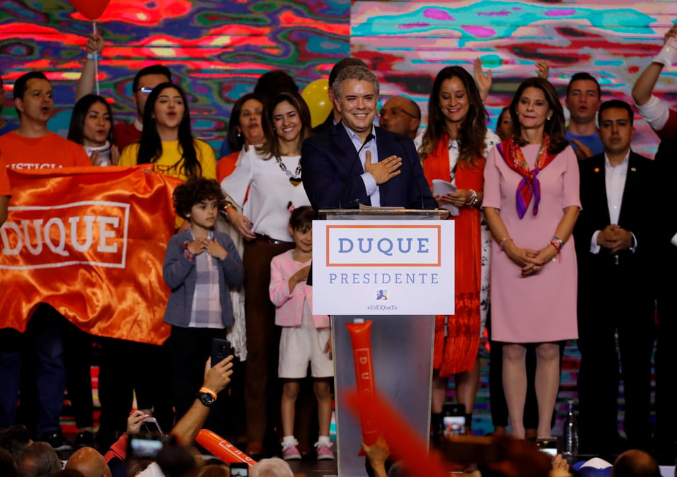 Colombie: deuxieme tour duque-petro le 17 juin