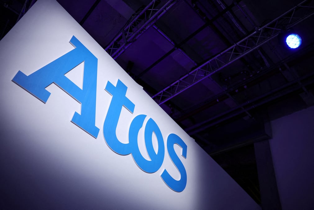 Photo d'archives: le logo d'atos