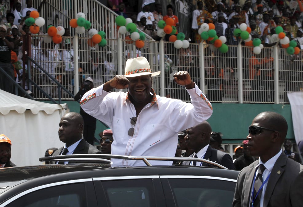 Alassane ouattara sera candidat a un nouveau mandat a la tete de la cote d'ivoire en octobre