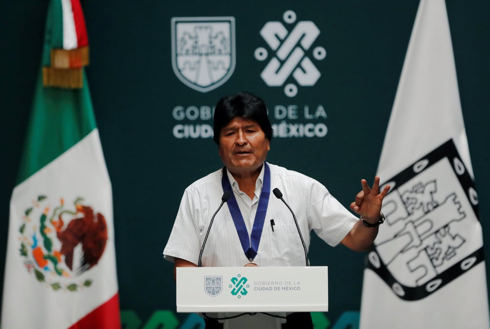 Bolivie: morales lie les etats-unis a une "conspiration" contre lui