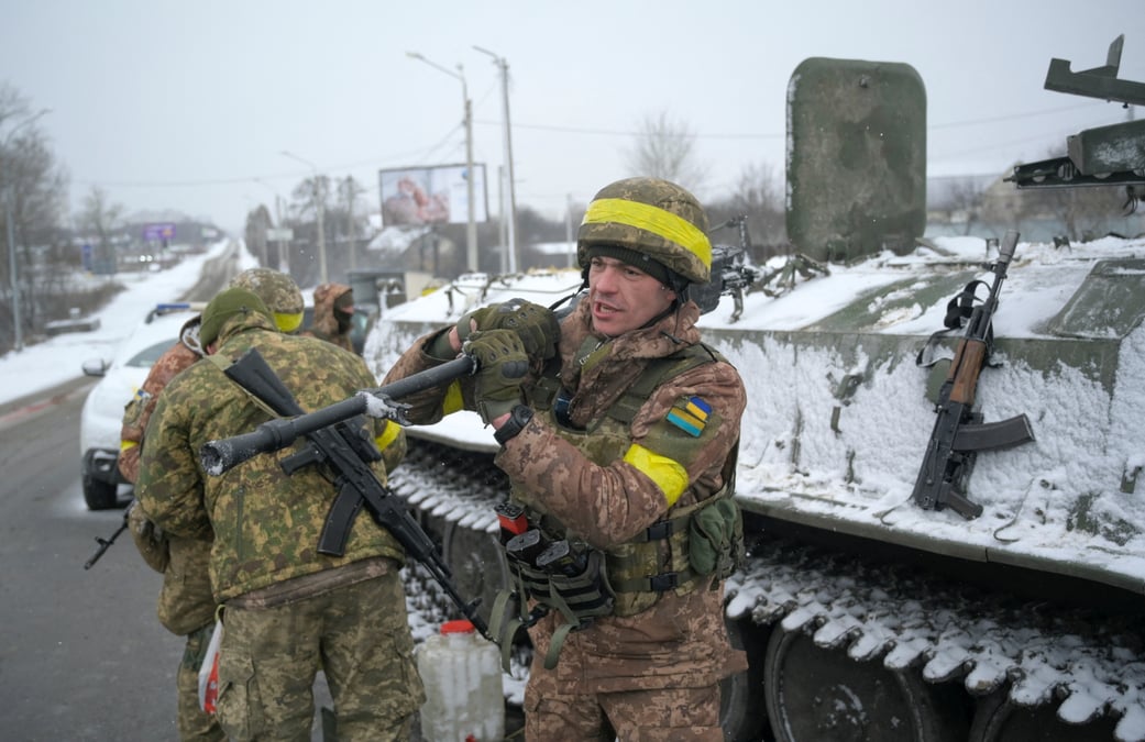 Les troupes russes sont entrees dans kharkiv, selon un responsable ukrainien