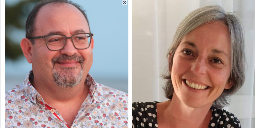 Karim Khenissi, directeur général de l'ESMA, et Sandra Mellot, de la recherche et du développement académique à l'ESMA.