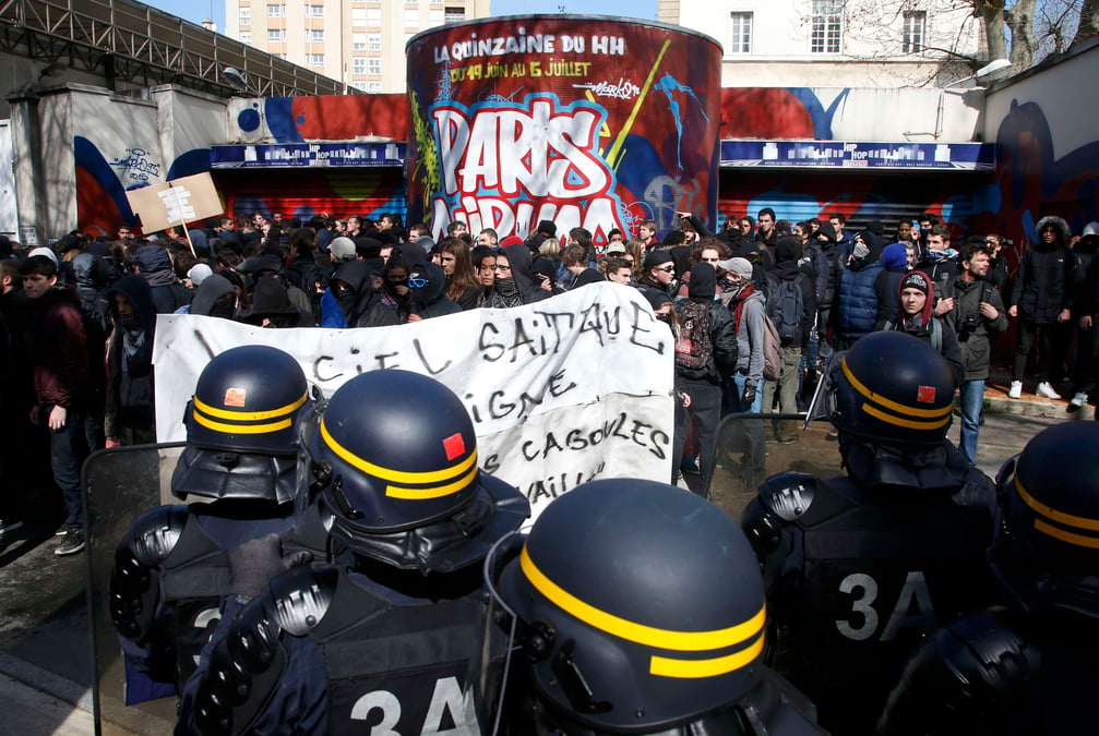 Nouvelle mobilisation des lyceens et etudiants contre la loi travail
