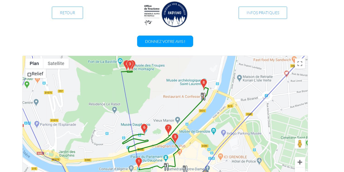 Les trois isérois souhaitent proposer une sorte de "Google Maps des parcours urbains", 100% accessible et adaptée aux personnes à mobilité réduite.