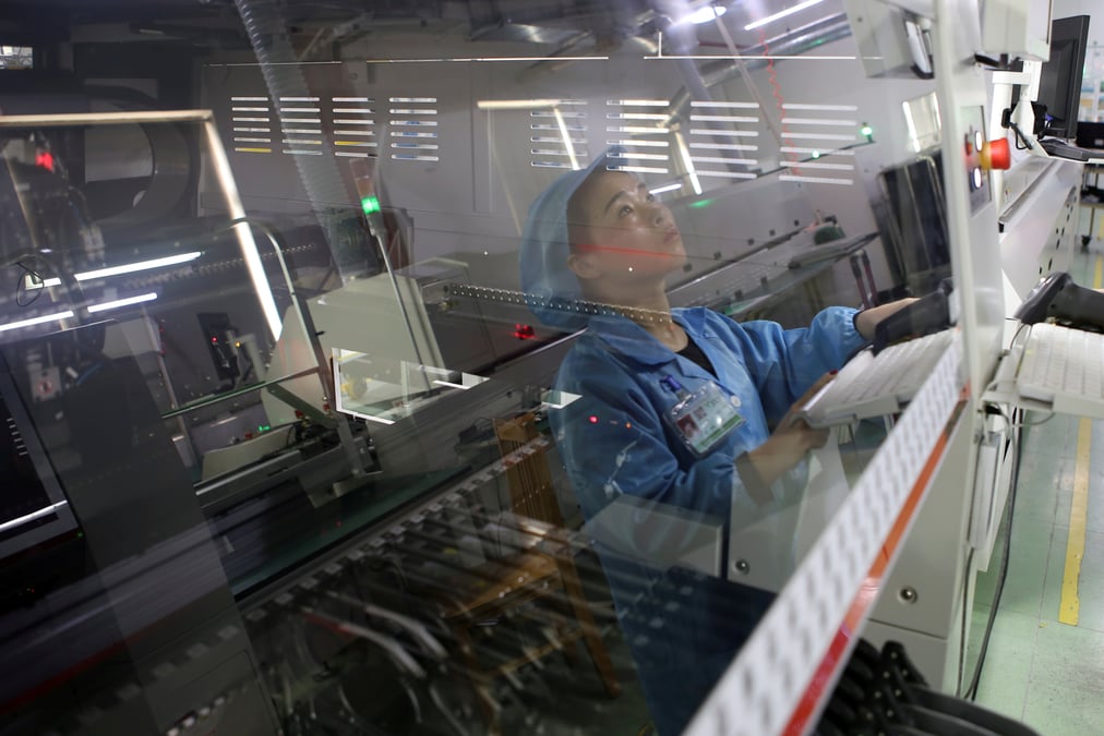 Le pib chinois a +6,4% au 1er trimestre, superieur aux attentes