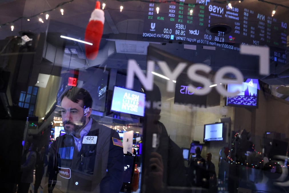 A la bourse de new york