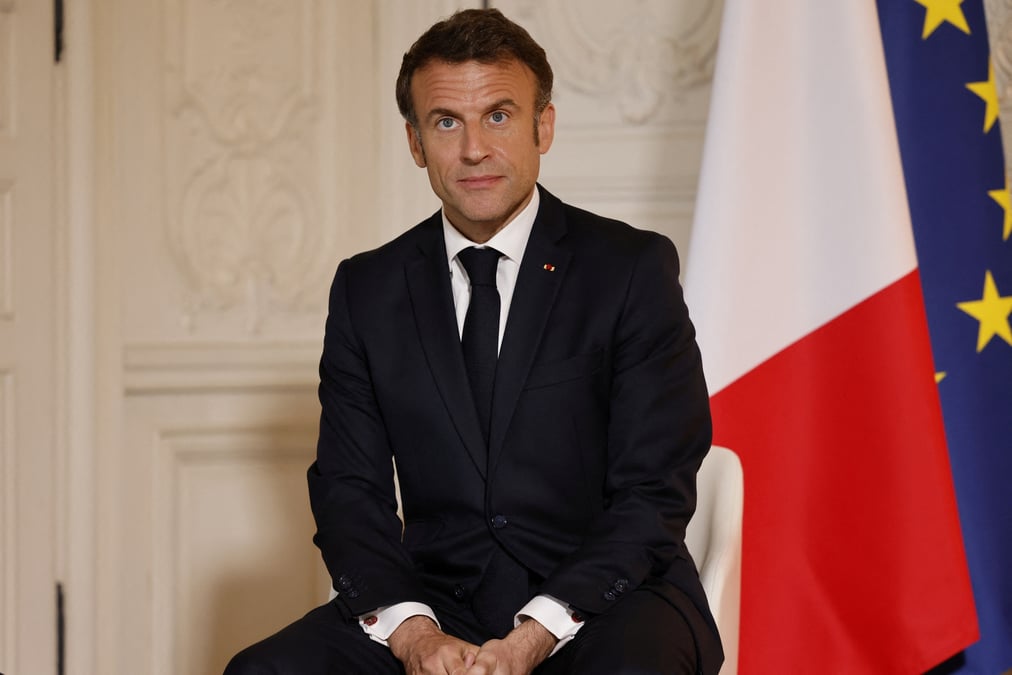 Emmanuel macron a versailles