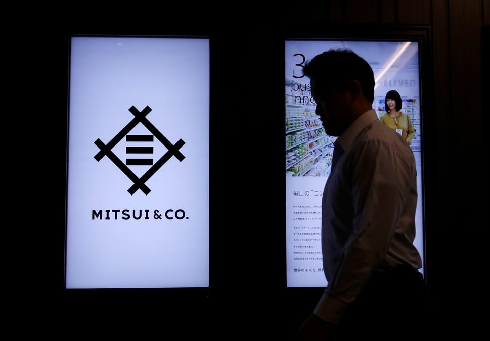 Le logo de la societe japonaise mitsui & co. a tokyo