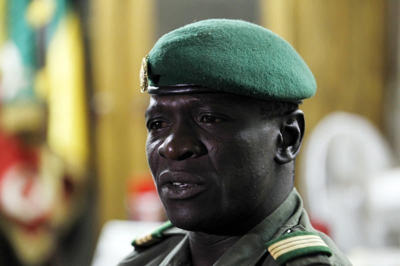 Amadou Sanogo, ex-chef de la junte, arrêté et écroué au Mali