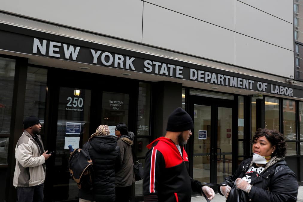 Usa: encore plus de 6 millions d'inscriptions hebdomadaires au chomage