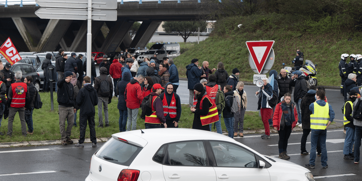 Retraites Nantes manifestation