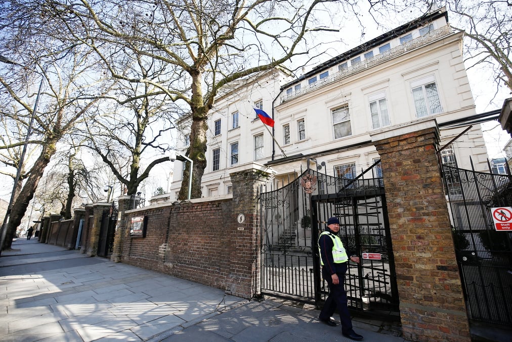L'ambassade de russie a londres
