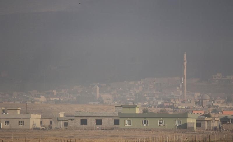 Pres de 650.000 habitants de mossoul prives d'eau potable