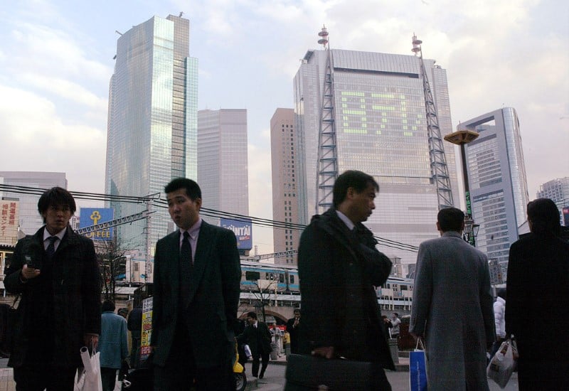 Le pib japonais en hausse de 1% au 4e trimestre