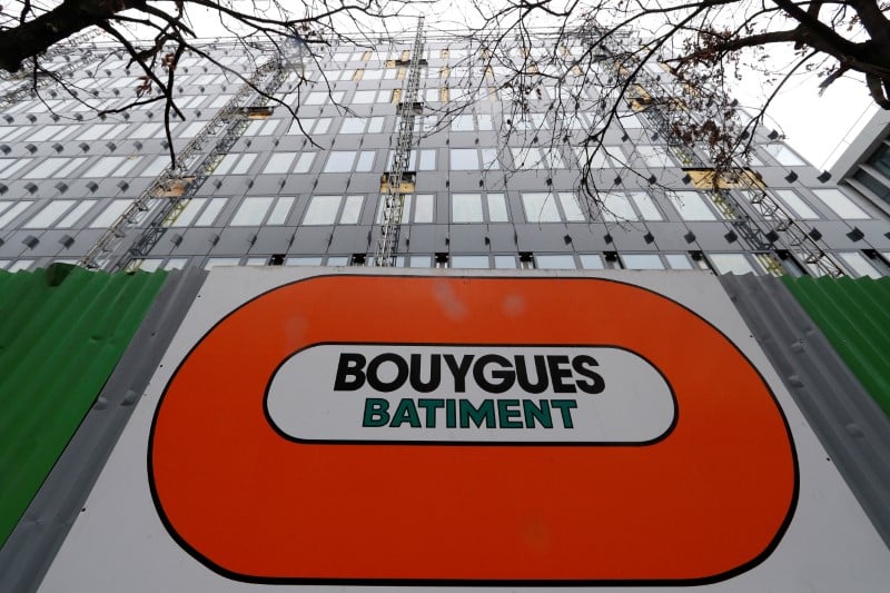 Bouygues: meilleurs resultats que prevu dans le btp, les telecoms