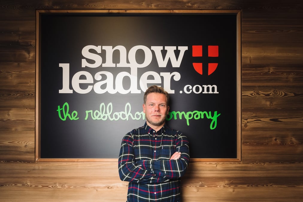 Thomas Rouault, le président de Snowleader