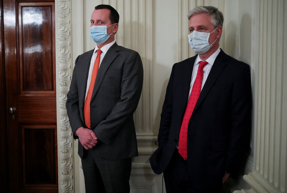 Masque obligatoire pour le personnel de l'aile ouest de la maison blanche