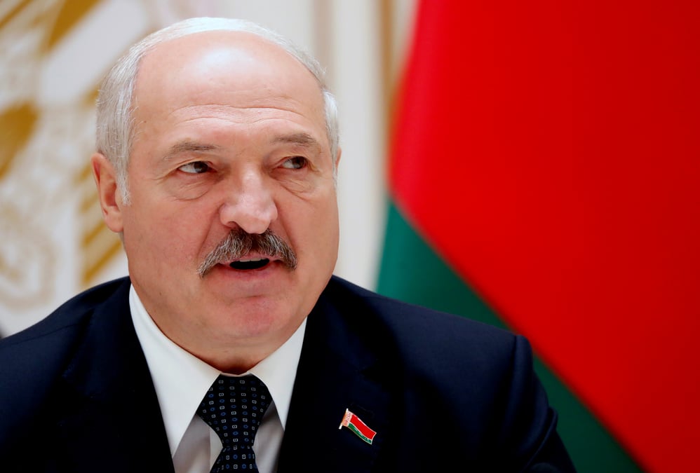 Belarusian president alexander lukashenko meets with egyptian president abdel fattah al-sisi in minsk