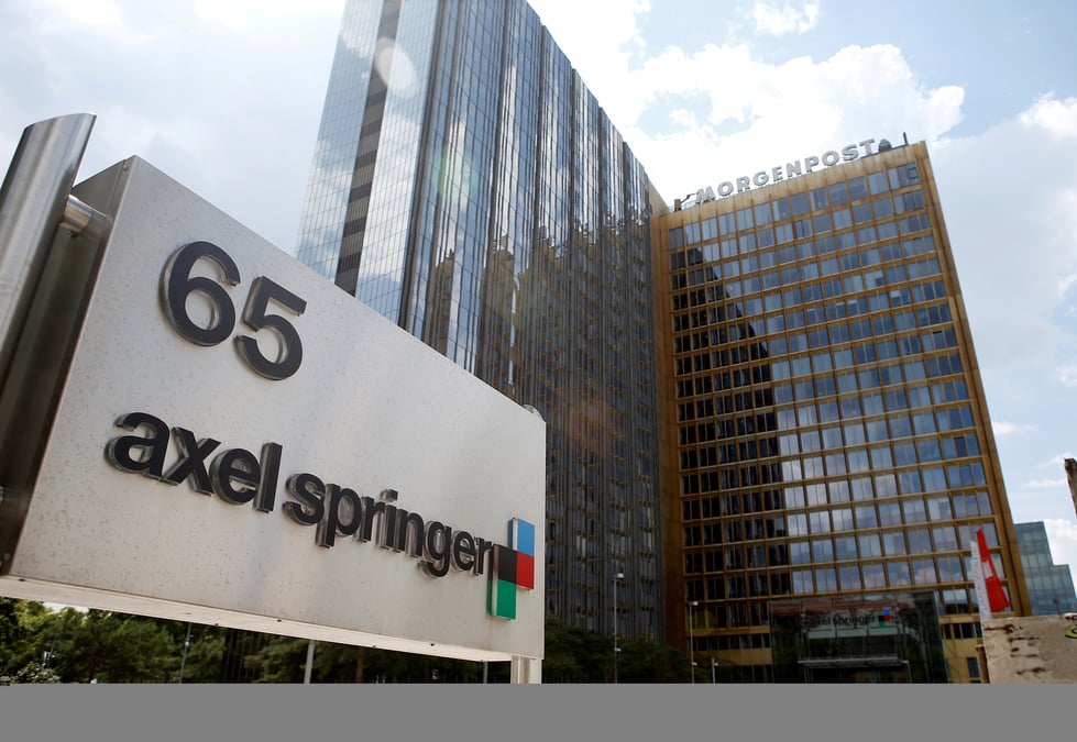 Axel springer rachete le site d'information politico