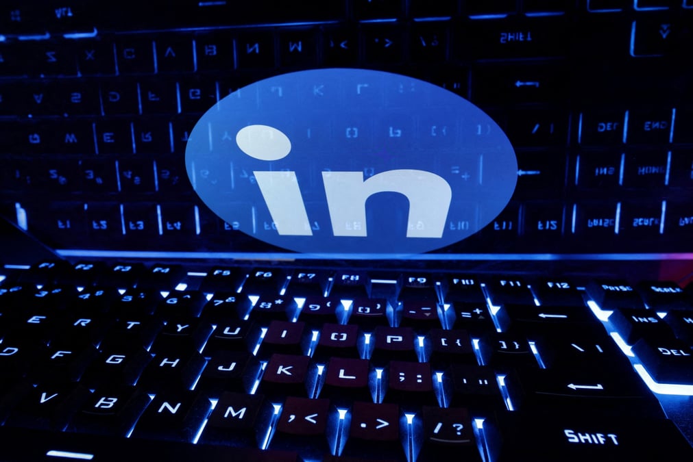 Le logo de linkedin