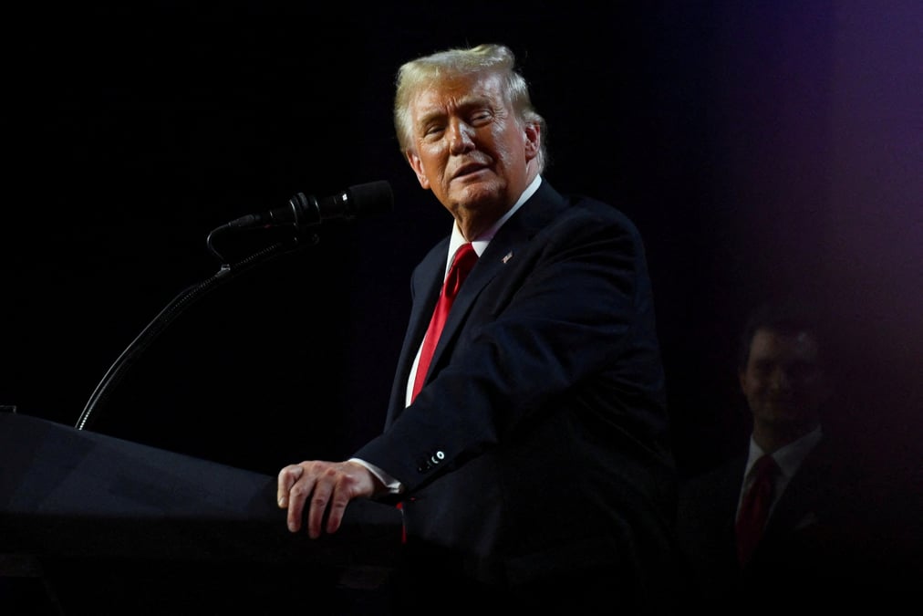 Photo de dossier : donald trump a west palm beach, floride