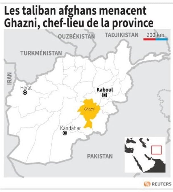 Les taliban afghans menacent ghazni