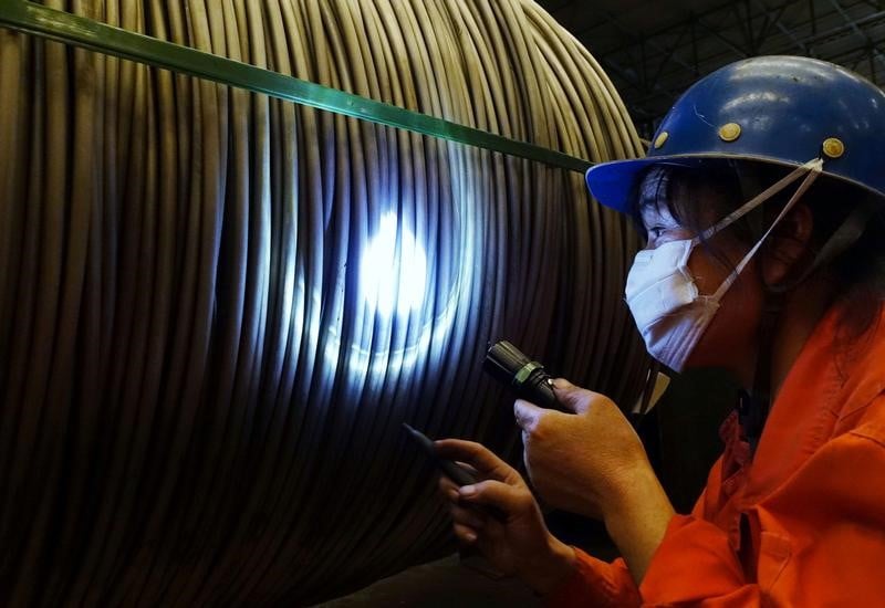 La production industrielle chinoise en hausse de 6% en janvier et fevrier