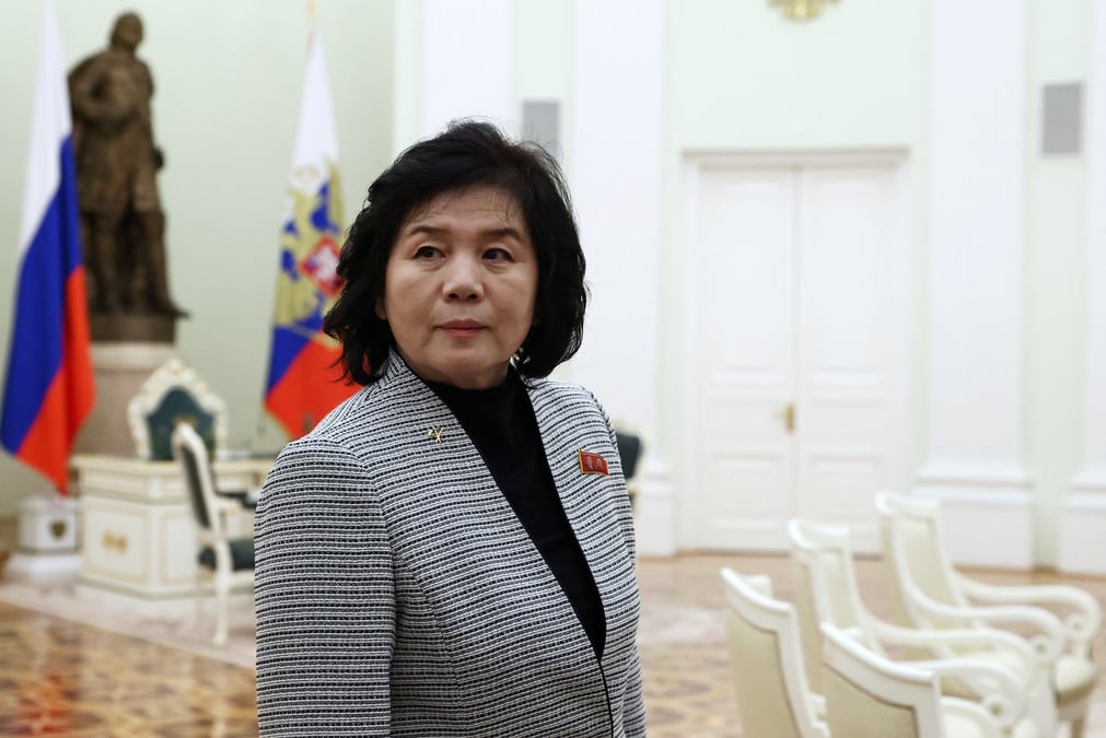 La ministre nord-coreenne des affaires etrangeres choe a moscou