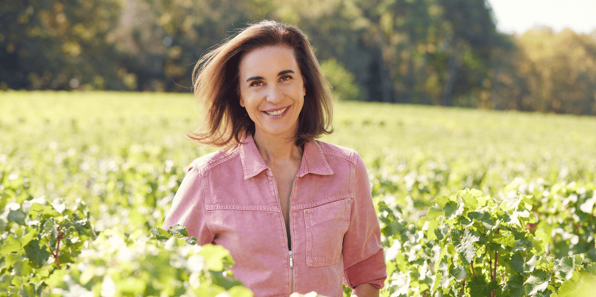 Mathilde Thomas, la cofondatrice de la marque bordelaise de cosmétiques Caudalie.