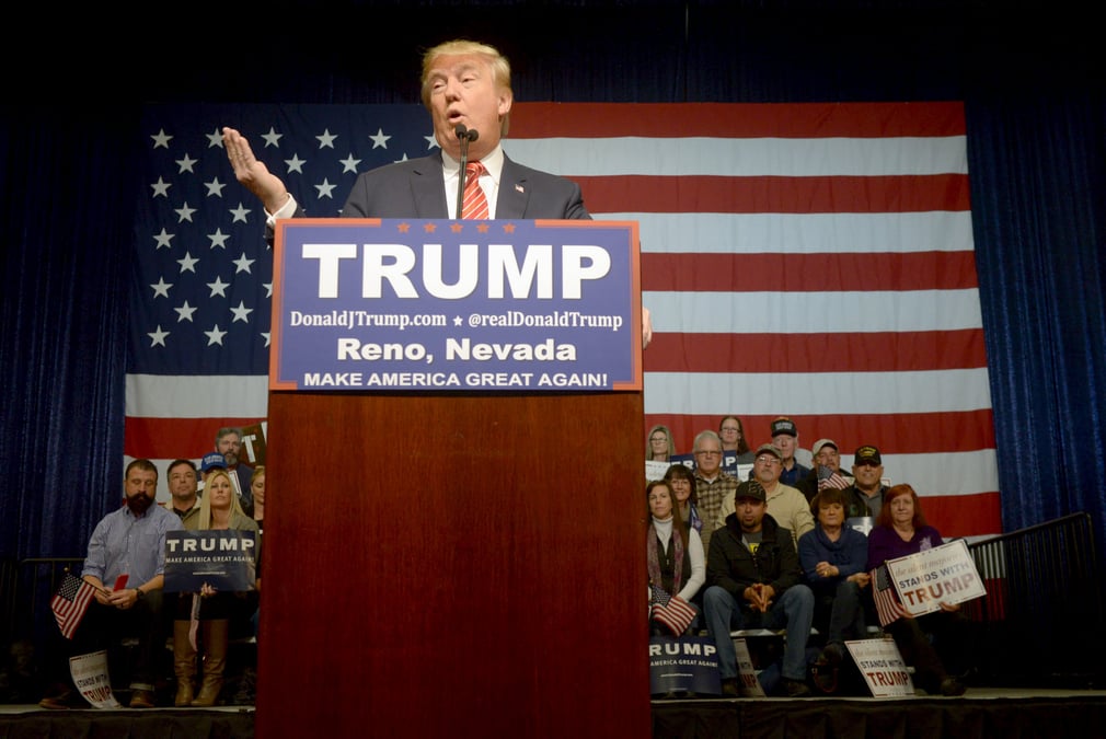 Campagne d'un groupe supremaciste blanc en faveur de donald trumpaux usa