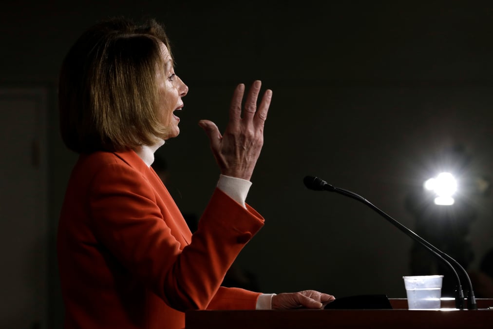 Pelosi candidate a la presidence de la chambre des representants