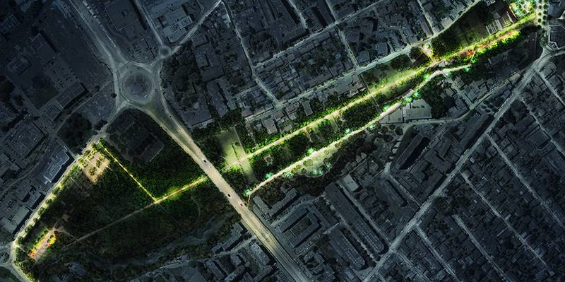 Le futur parc urbain s'étendra sur plus de 14 ha